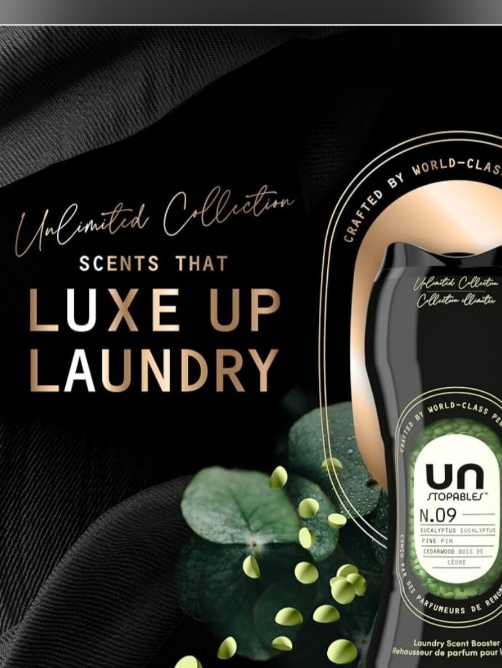 NEW Downy Unstopables Unlimited Collection In-Wash Laundry Scent Booster Beads,